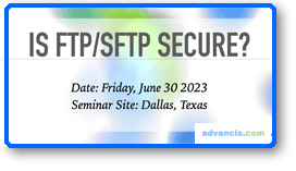 Icon for 2023 session on FTP security